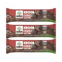 Choco Cookies Morango Vegano Mãe Terra contendo 3 pacotes de 80g cada