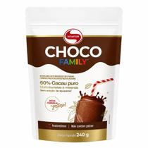 Choco Family 60% Cacau Puro 240g Vitafor Sabor:Chocolate