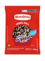 Choco Power Mini Mesclado Chocolate ao Leite e Branco 500g Mavalério Choco Power Mini Mesclado Chocolate ao Leite e Branco 500g Mavalério
