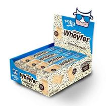 Choco Wheyfer Mais Mu Sabor Cookies'n Cream 12x25g Choco Wheyfer Mais Mu Sabor Cookies'n Cream 12x25g