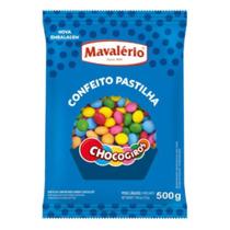 Chocogiros Colorido 500g Mavalério Confeitos Para Bolo e Doces Chocogiros Colorido 500g Mavalério Confeitos Para Bolo e Doces