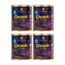 ChocoKi 300g - Achocolatado Essential Nutrition - 4 unidades