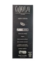 Chocolate 100% Cacau Zero Açúcar Orgânico CHoKolaH 60g