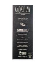 Chocolate 100% Cacau Zero Açúcar Orgânico Chokolah 60G