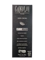 Chocolate 100% Cacau Zero Açúcar Orgânico Chokolah 60G Chocolate 100% Cacau Zero Açúcar Orgânico Chokolah 60G