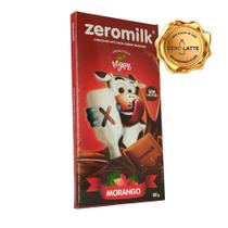 Chocolate 40% Cacau Morango Zeromilk 80g