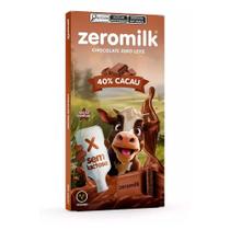 Chocolate 40% Cacau Zeromilk 80g