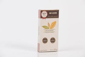 Chocolate 50% cacau ao leite 20g- Cacauway