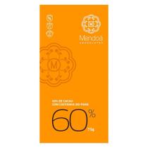 Chocolate 60% Cacau com Castanha do Pará Mendoá 75g Chocolate 60% Cacau com Castanha do Pará Mendoá 75g