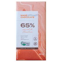Chocolate 65% Açúcar Demerara e Sal Rosa MARÉ 80g Chocolate 65% Açúcar Demerara e Sal Rosa MARÉ 80g