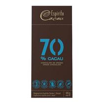 Chocolate 70% Cacau Espirito Cacau 80g Chocolate 70% Cacau Espirito Cacau 80g