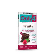 Chocolate 70% Cacau Framboesa Fruits Only4 70g Chocolate 70% Cacau Framboesa Fruits Only4 70g