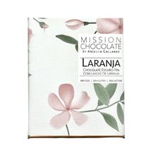 Chocolate 70% com Lascas de Laranja Mission Chocolate 60g Chocolate 70% com Lascas de Laranja Mission Chocolate 60g