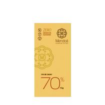 Chocolate 70% de Cacau Sem Açúcar Mendoá 75g Chocolate 70% de Cacau Sem Açúcar Mendoá 75g