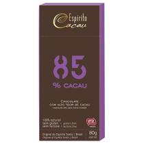 Chocolate 85% Cacau Espírito Cacau 80g