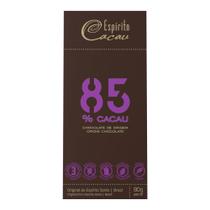 Chocolate 85% Cacau Espirito Cacau 80g