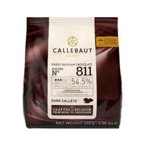 Chocolate Amargo 811(54,5  Cacau)Gotas 400gr Callebaut