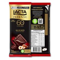 Chocolate Amargo Lacta Intense Mix de Nuts 60% Kit 10un 85g Chocolate Amargo Lacta Intense Mix de Nuts 60% Kit 10un 85g