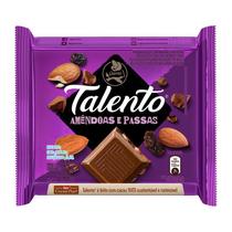 Chocolate ao Leite com Amêndoas e Passas Talento Garoto 85g