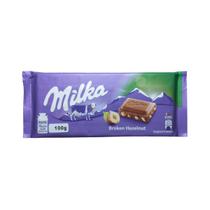 Chocolate ao leite com avelã Milka Hazelnut 100g Importado