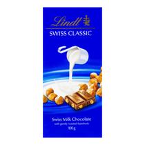 Chocolate ao Leite com Avelã Swiss Classic Lindt 100g Chocolate ao Leite com Avelã Swiss Classic Lindt 100g