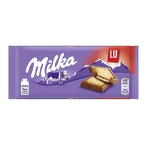 Chocolate ao Leite Com Biscoito Milka Lu 87g