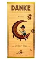 Chocolate ao Leite com Caramelo e Flor de Sal Danke Memórias Pacote 90g Chocolate ao Leite com Caramelo e Flor de Sal Danke Memórias Pacote 90g