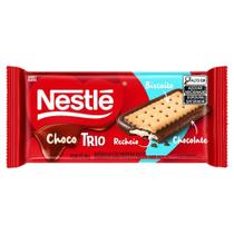 Chocolate ao Leite Com Recheio ao Leite ChocoTrio Nestlé 90g