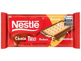 Chocolate ao Leite Com Recheio de Amendoim ChocoTrio Nestlé 90g Chocolate ao Leite Com Recheio de Amendoim ChocoTrio Nestlé 90g