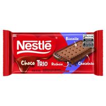 Chocolate ao Leite Com Recheio Sabor Chocolate ChocoTrio Nestlé 90g