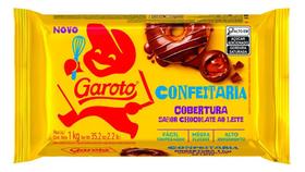 Chocolate Ao Leite Confeirtaria Garoto Nestlé 1kg Chocolate Ao Leite Confeirtaria Garoto Nestlé 1kg