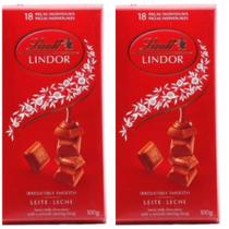 Chocolate Ao Leite Cremoso Lindor Lindt Caixa 100 G - 2 Und Chocolate Ao Leite Cremoso Lindor Lindt Caixa 100 G - 2 Und