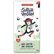 Chocolate ao Leite de Coco Super Vegan 95g Chocolate ao Leite de Coco Super Vegan 95g