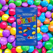 Chocolate Ao Leite Disqueti Colorido Pacotinho Unidade O Original