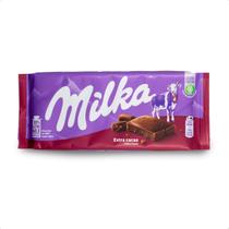 Chocolate ao leite extra cacau Milka 100g Importado