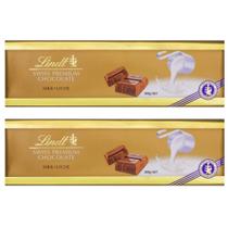 Chocolate Ao Leite, Lindt Premium, 2 Barras De 300G