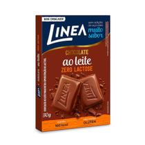 Chocolate Ao Leite Linea Zero Lactose 30g - Línea