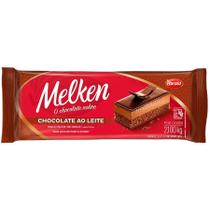 Chocolate Ao Leite Melken Barra 2,1Kg - Harald