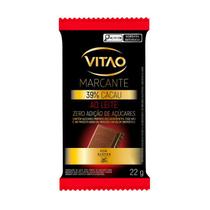 Chocolate ao leite zero 22g - Vitao - caixa com 12 un