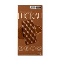 Chocolate ao Leite Zero Açúcar Luckau 75g Chocolate ao Leite Zero Açúcar Luckau 75g