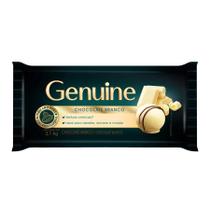 Chocolate barra cargill genuine 2,1kg - branco