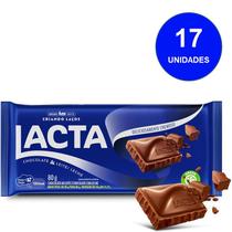 Chocolate Barra Lacta 80g Ao Leite 17un