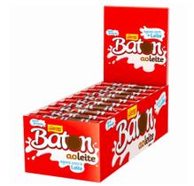 Chocolate Baton Ao Leite - Caixa com 30 unidades de 16g - garoto