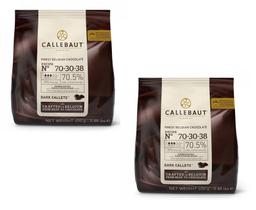 Chocolate Belga Amargo 70% N 70-30-38 400G Callebaut- 2 Un