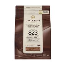 Chocolate Belga Callebaut - Gotas Ao Leite - Nº 823 - 2 kg - Rizzo Chocolate Belga Callebaut - Gotas Ao Leite - Nº 823 - 2 kg - Rizzo