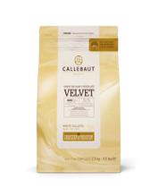Chocolate Belga Callebaut - Velvet Branco - W3-BR-25A - 2 kg - Rizzo Chocolate Belga Callebaut - Velvet Branco - W3-BR-25A - 2 kg - Rizzo