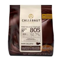 Chocolate belga callets amargo 805 50,7% cacau callebaut