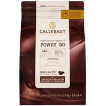 Chocolate belga power amargo 80% de cacau 2,5kg callebaut