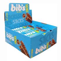 Chocolate Bibs Sticks Ao Leite Caixa C/16un De 32g