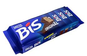 Chocolate Bis ao Leite 100,8g 16 Unidades Lacta